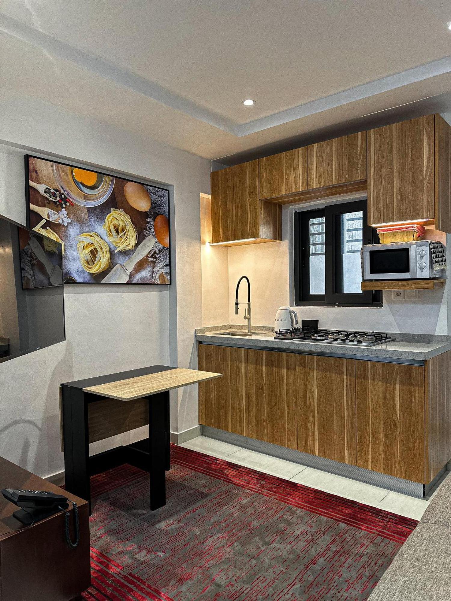 Klik Klak Appart Hotel Cotonou Buitenkant foto